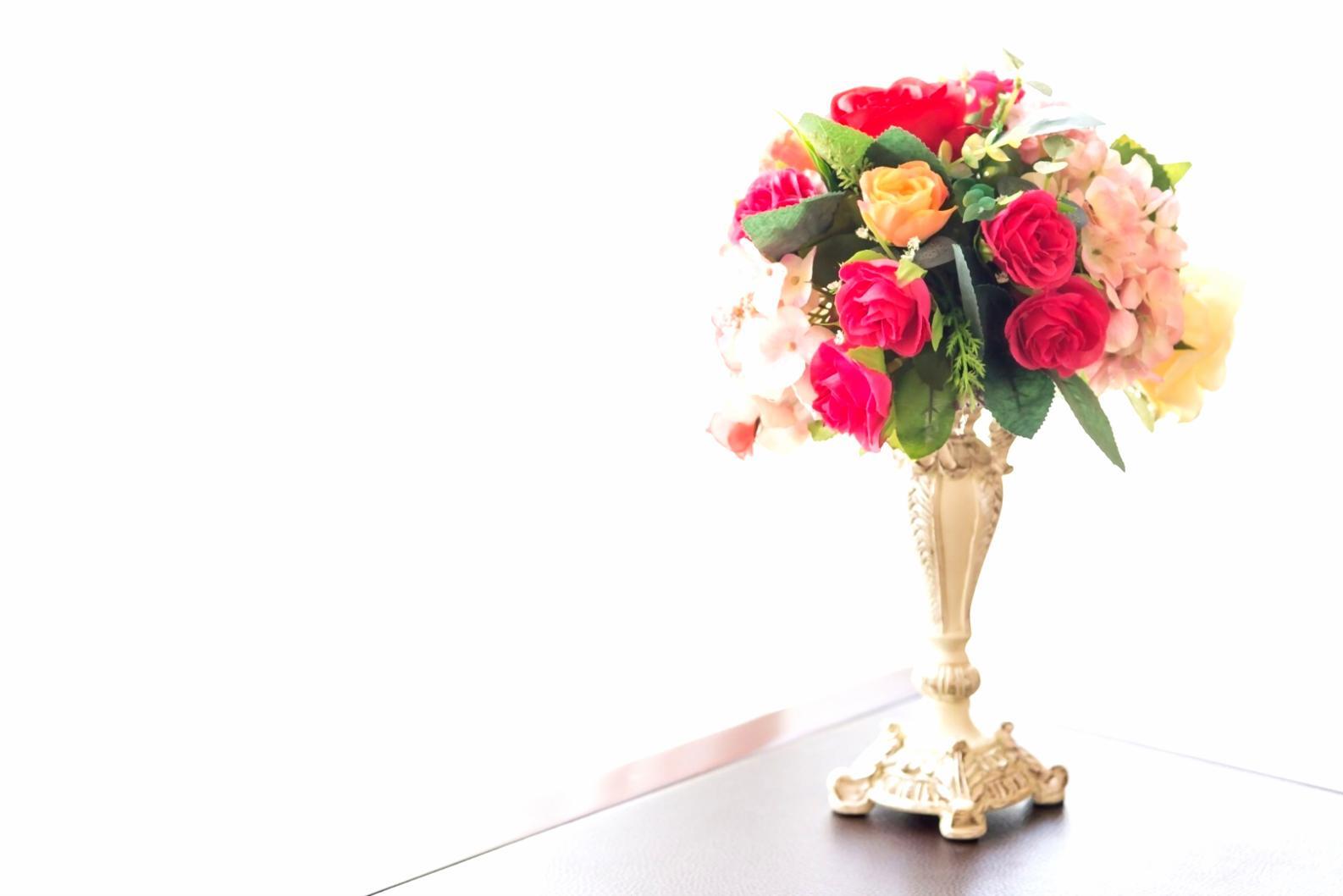 Professional floral arrangements for business environments