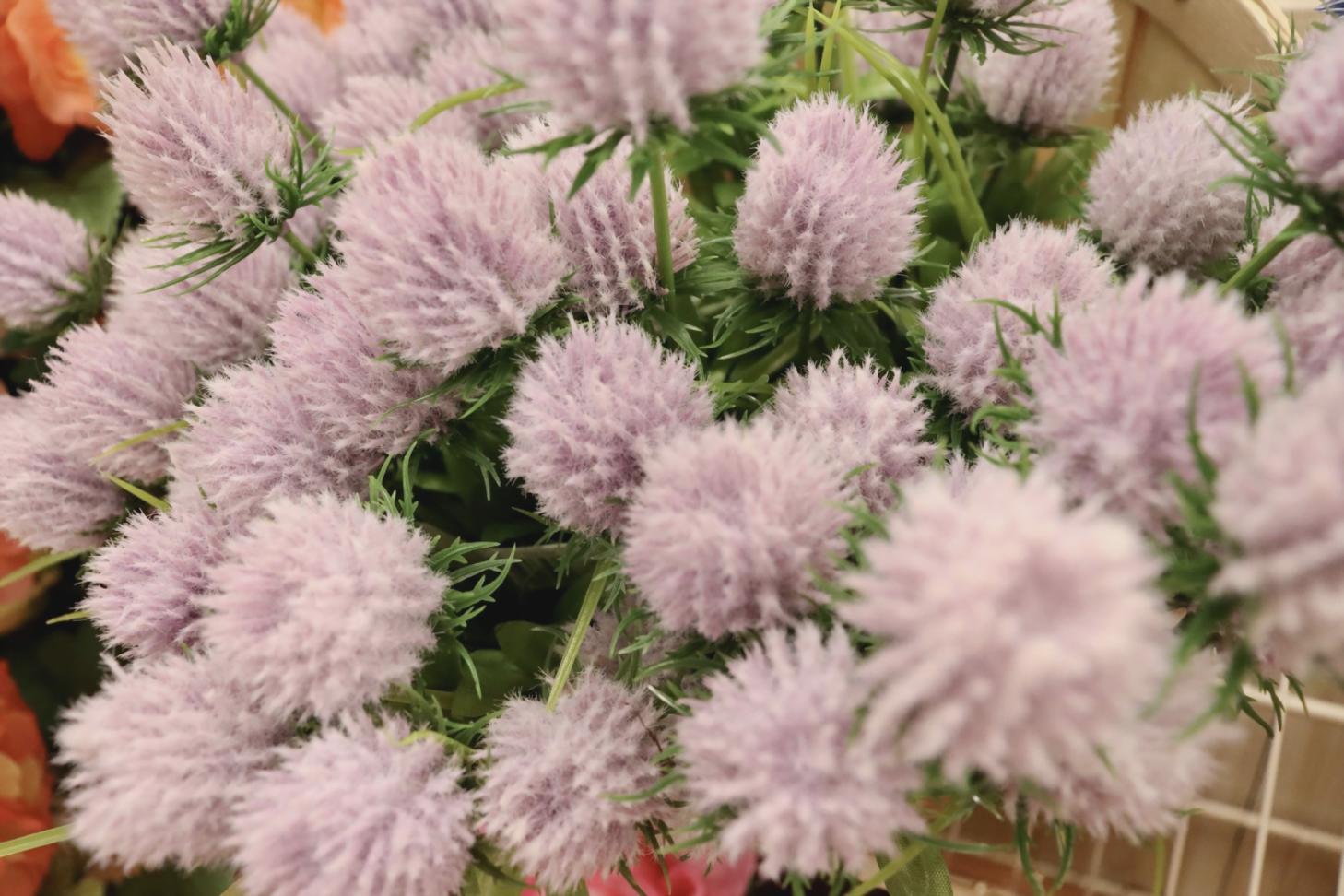 Professional floral arrangement showcasing fresh seasonal flowers
